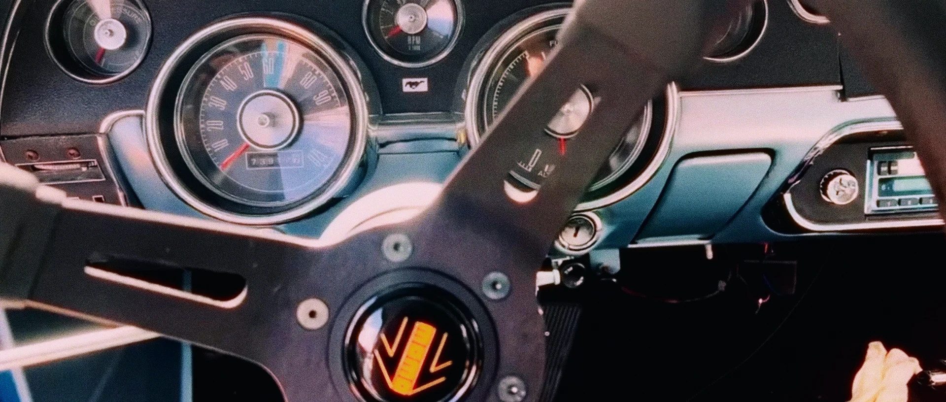 1968 Ford Mustang with "OEM" Dashboard Tachometer